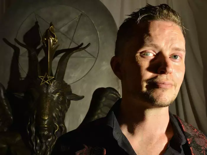 Satanic temple spokesman and co-founder - Lucien Greaves