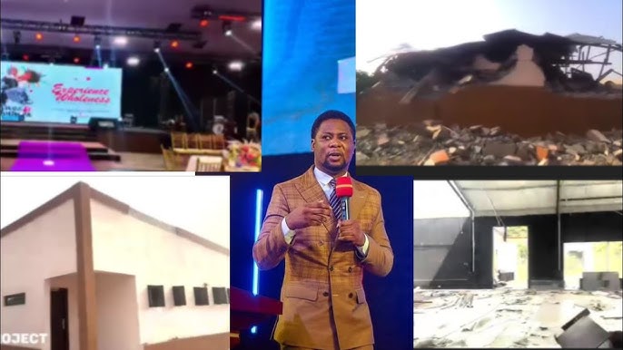 Apostle Femi Lazarus Church Demolished In Abuja