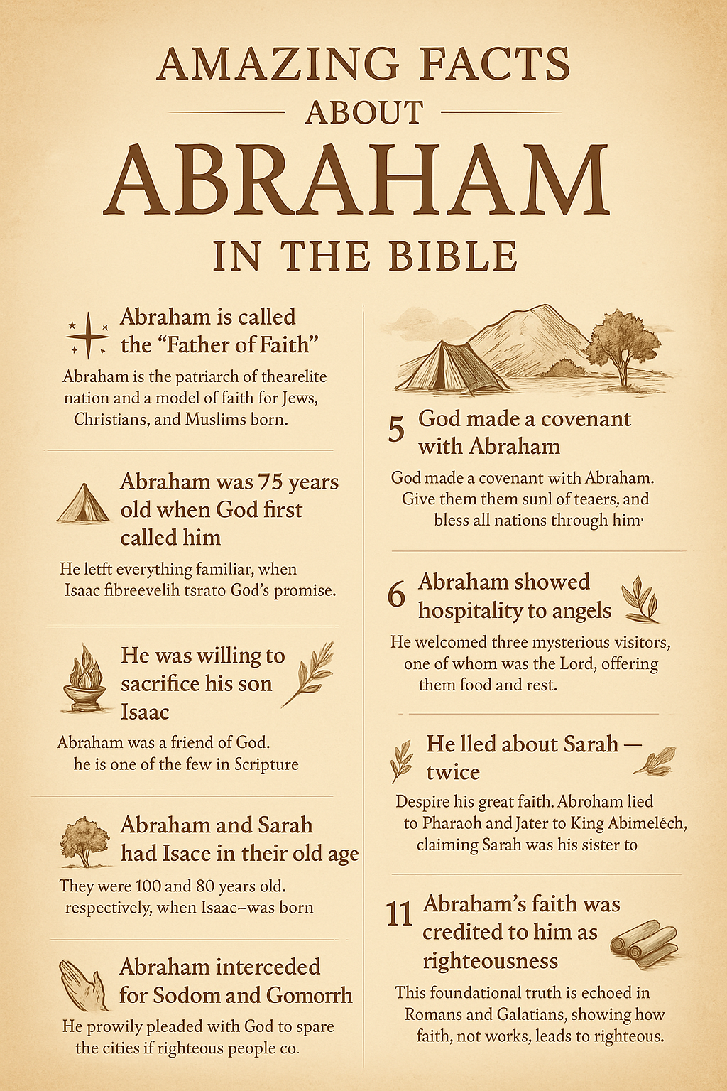 25+ Facts About Abraham From The Bible - Inspiration Portal