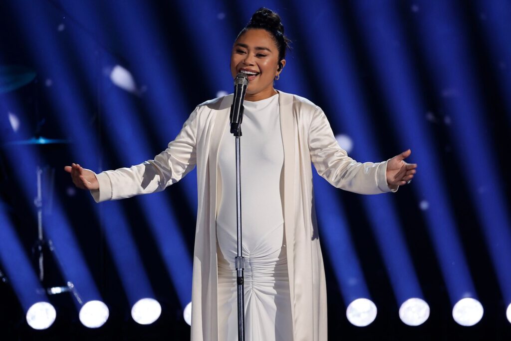 'America's Got Talent' winner Jessica Sanchez performs on AGT Season 20 Episode 20, 2025.