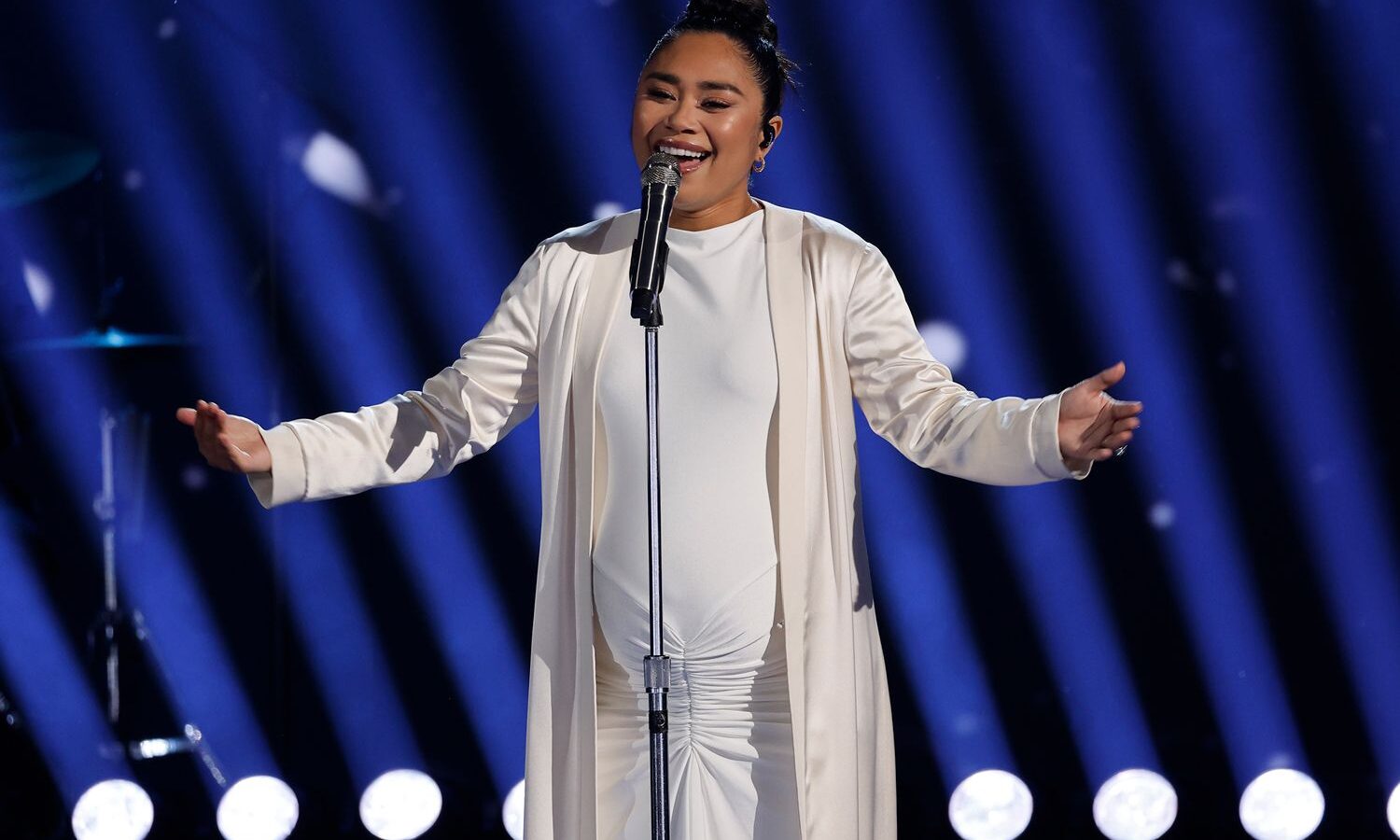 'America's Got Talent' winner Jessica Sanchez performs on AGT Season 20 Episode 20, 2025.